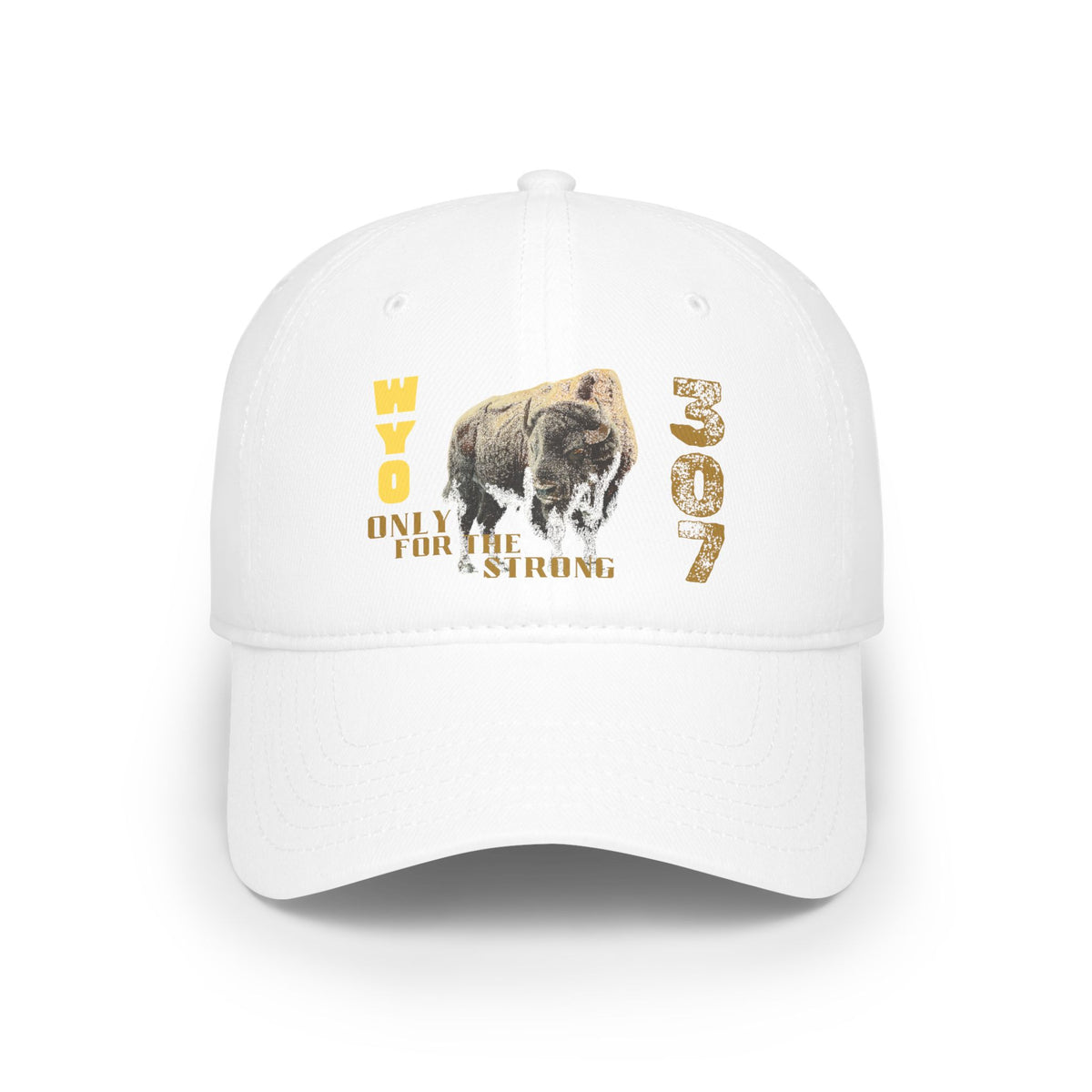 WYO 307 "Only For The Strong" Bison Hat |