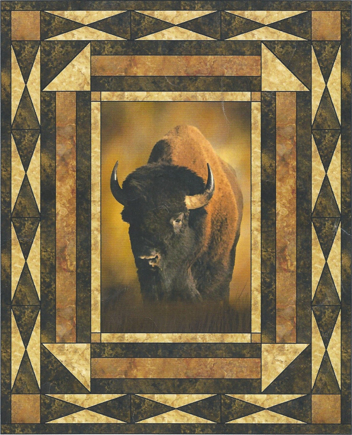 I'm the Boss Bison Quilt