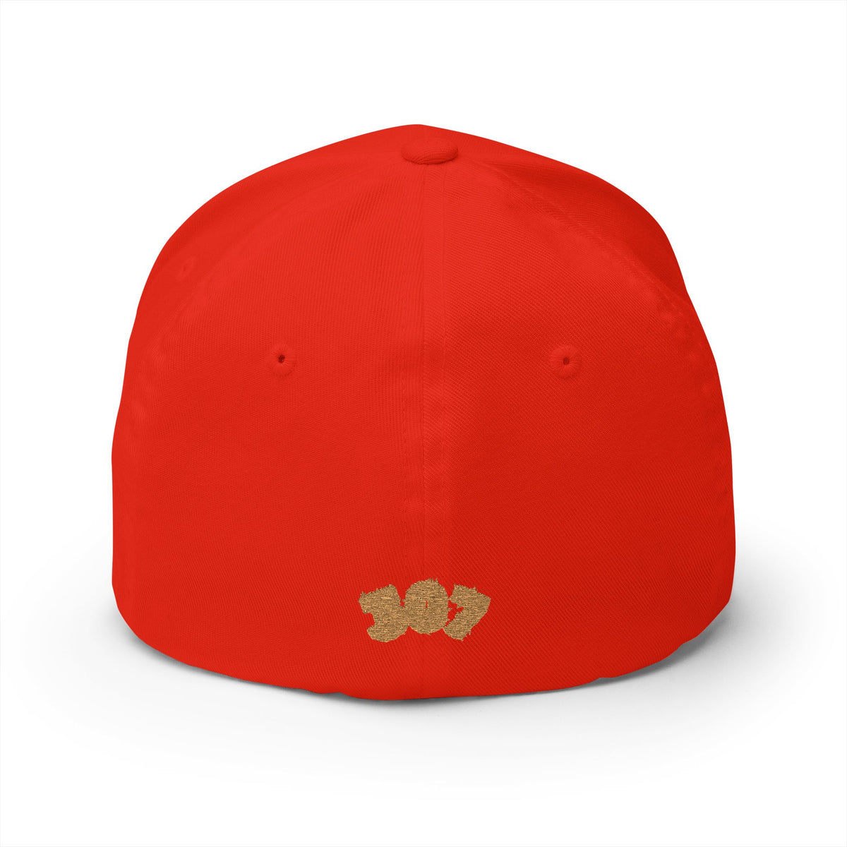 307 Wyoming Bison  - Closed-Back Structured Cap (Embroidery)