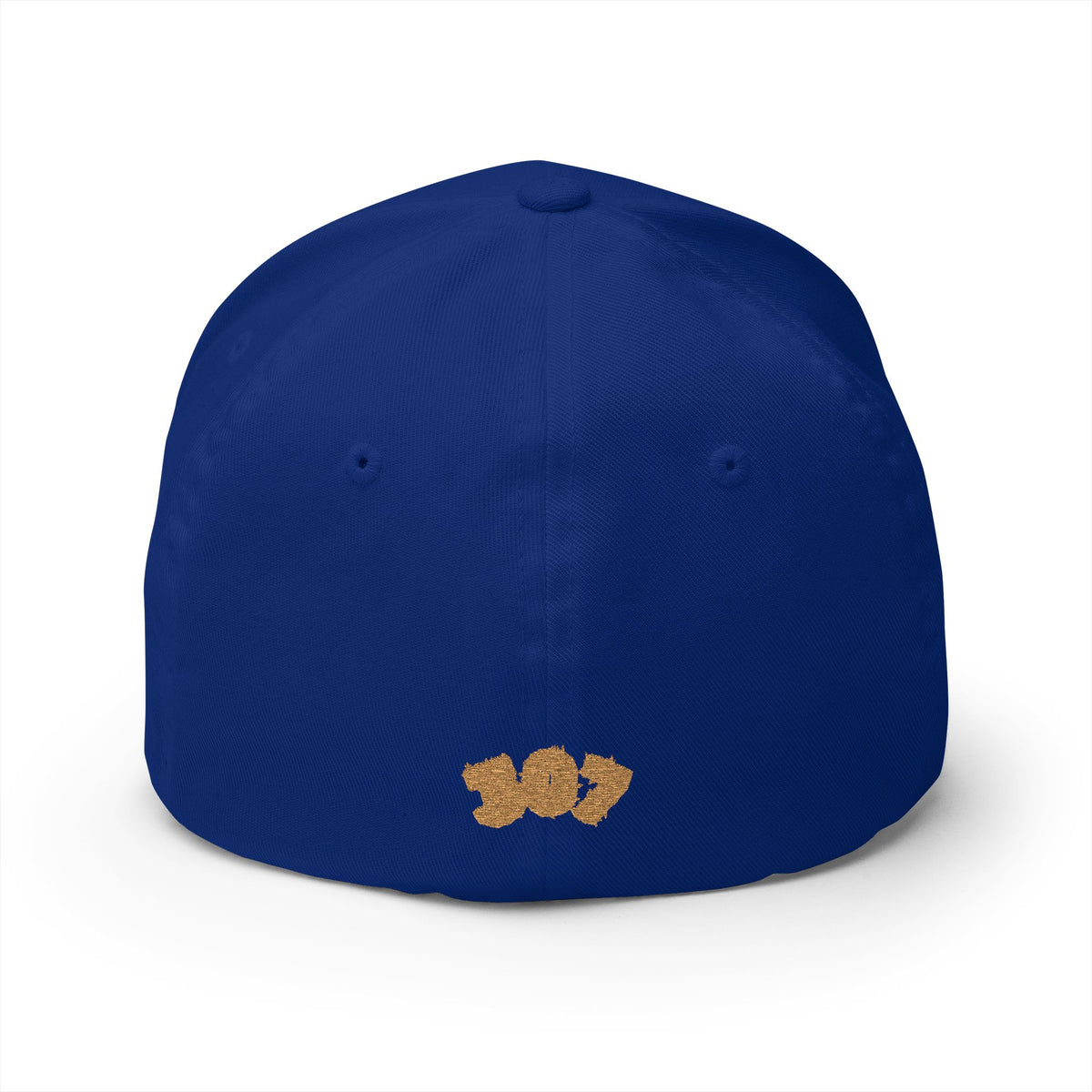 307 Wyoming Bison  - Closed-Back Structured Cap (Embroidery)