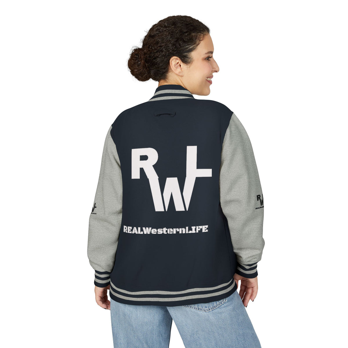 RW Real Western Life Letterman Jacket