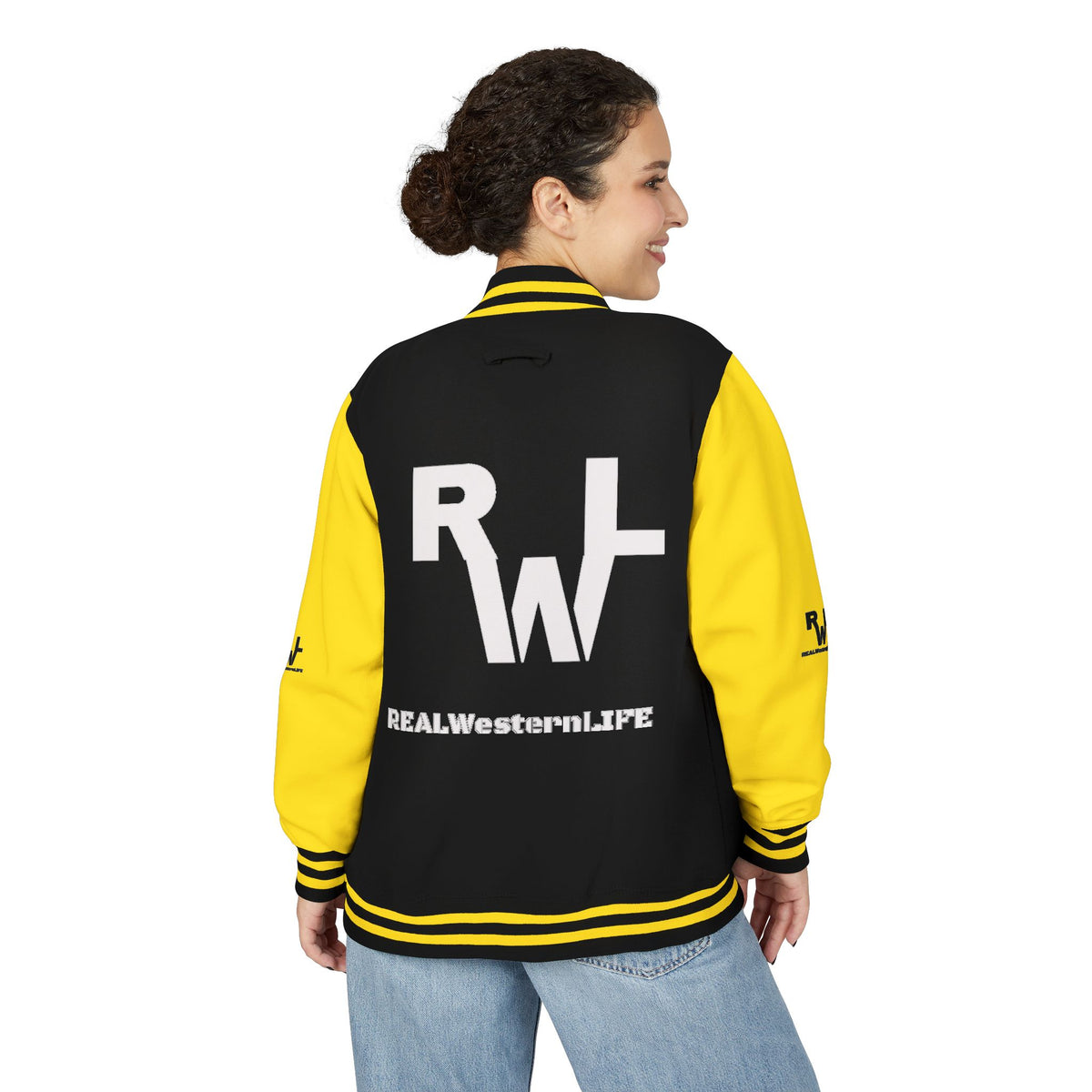 RW Real Western Life Letterman Jacket