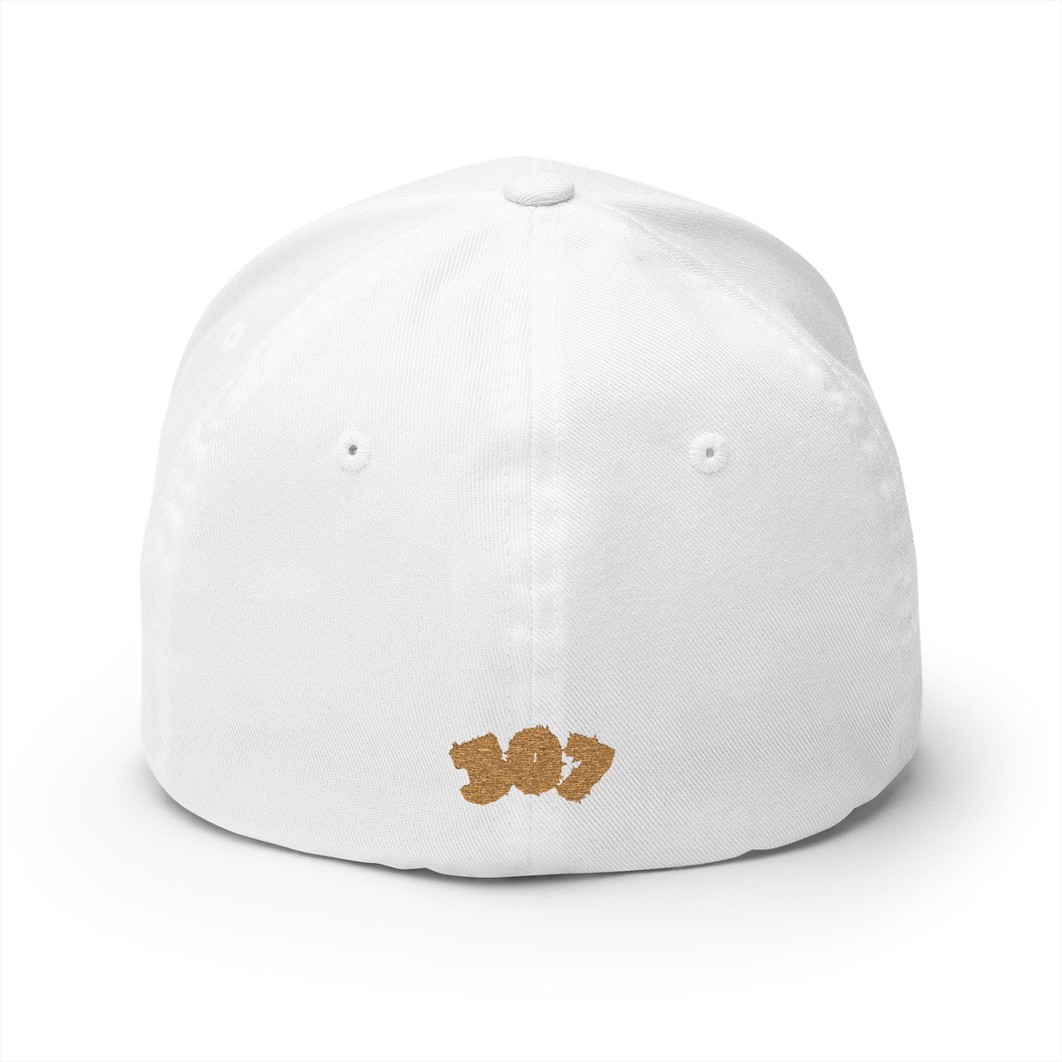 307 Wyoming Bison  - Closed-Back Structured Cap (Embroidery)