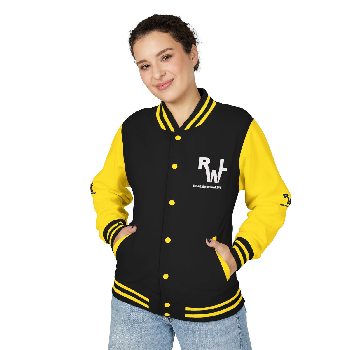 RW Real Western Life Letterman Jacket
