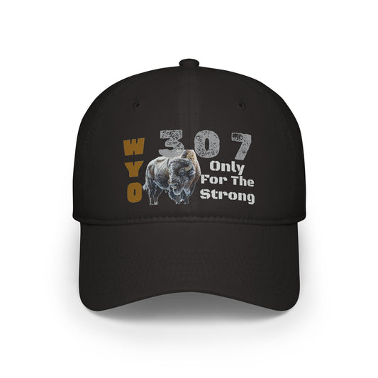 WYO 307 "Only For The Strong" Bison Hat |