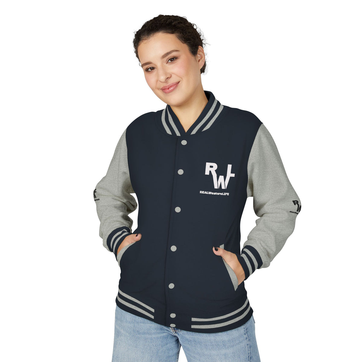 RW Real Western Life Letterman Jacket