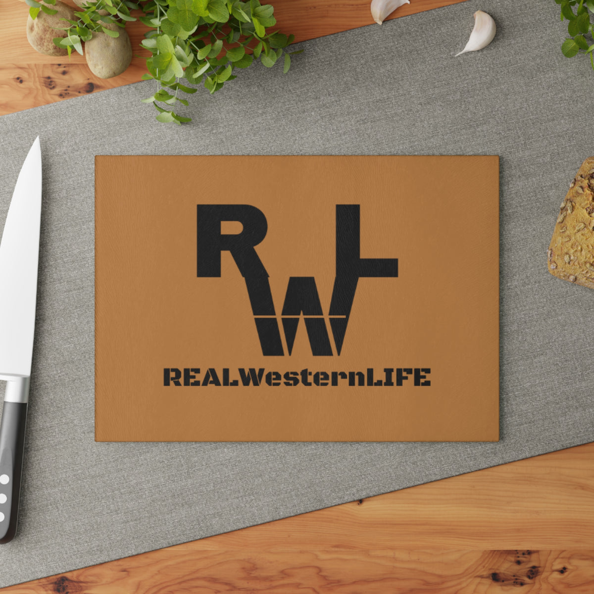 Glass Cutting Board — Western Kitchen Cutting Board -Customize