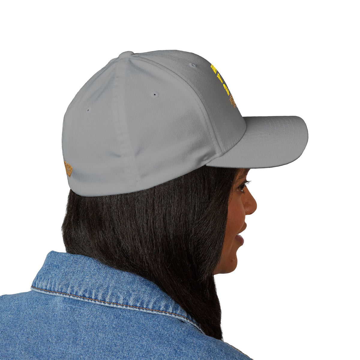 307 Wyoming Bison  - Closed-Back Structured Cap (Embroidery)