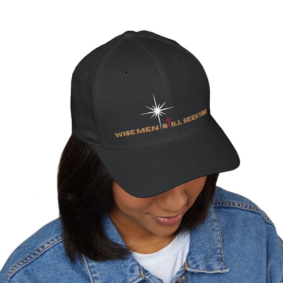 Wise Men Still Seek Him” Embroidered Hat – Faith-Inspired Cap