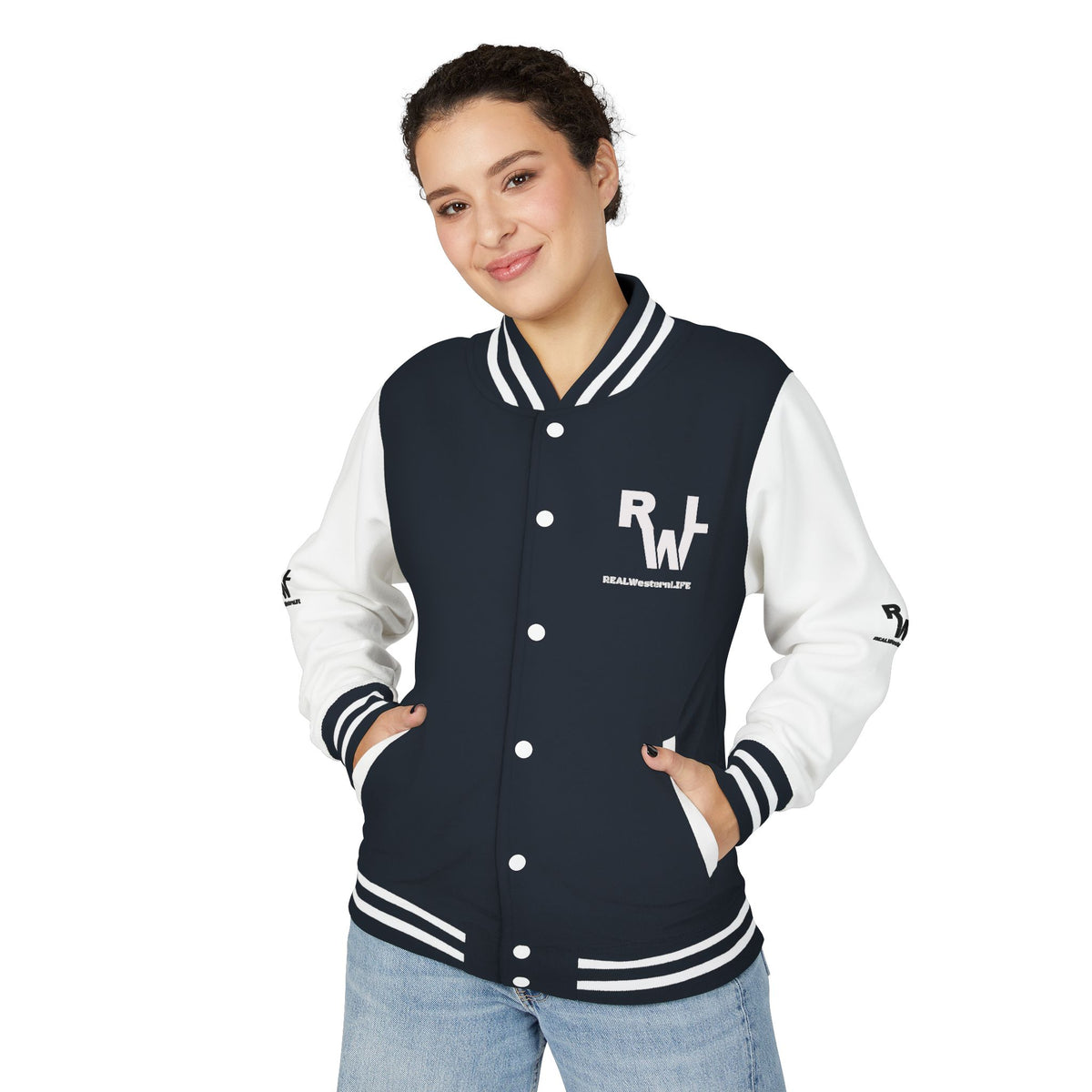 RW Real Western Life Letterman Jacket