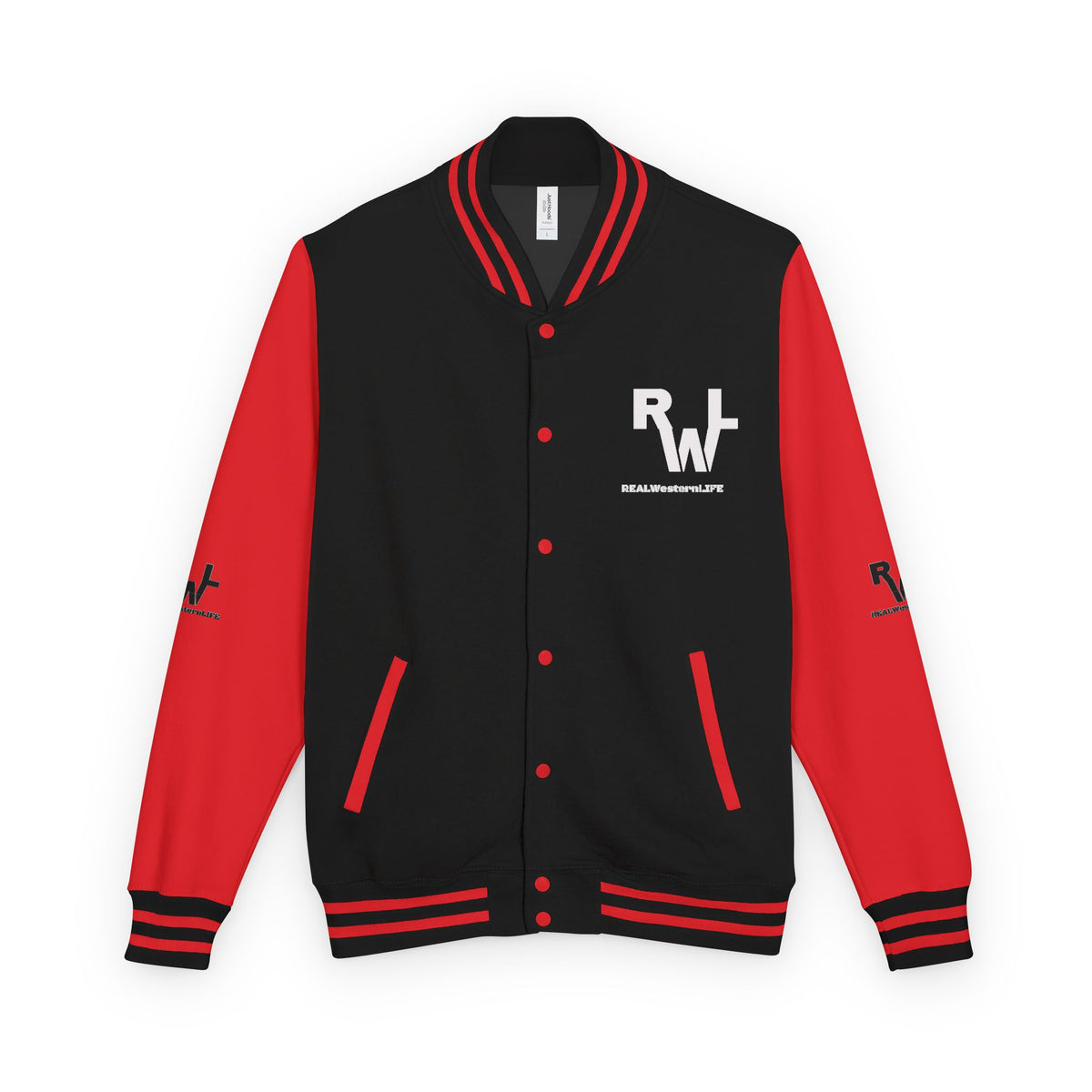 RW Real Western Life Letterman Jacket