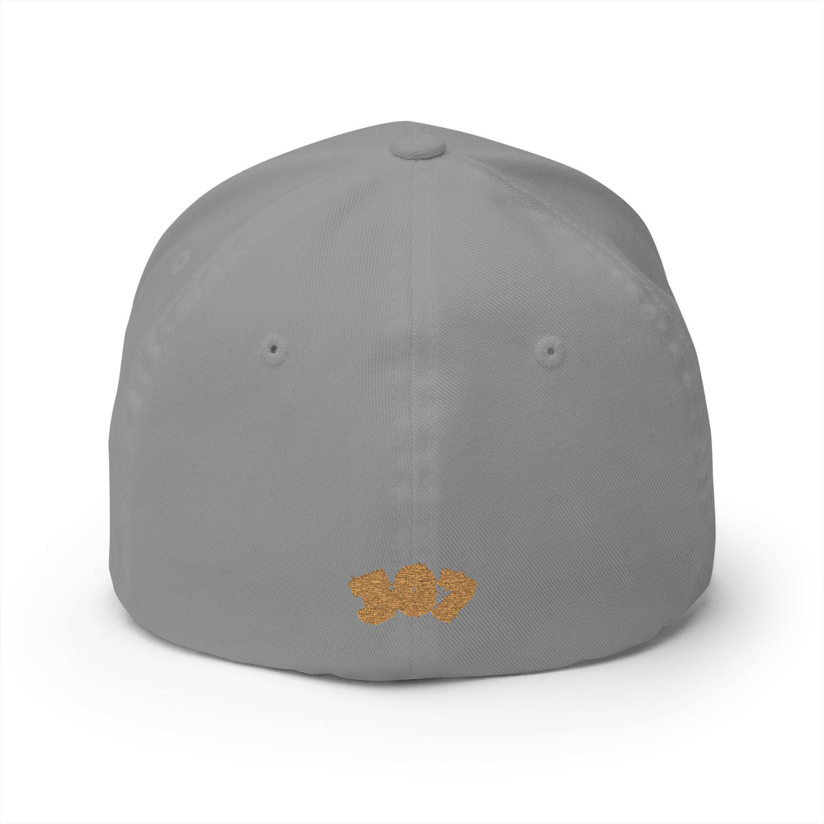 307 Wyoming Bison  - Closed-Back Structured Cap (Embroidery)