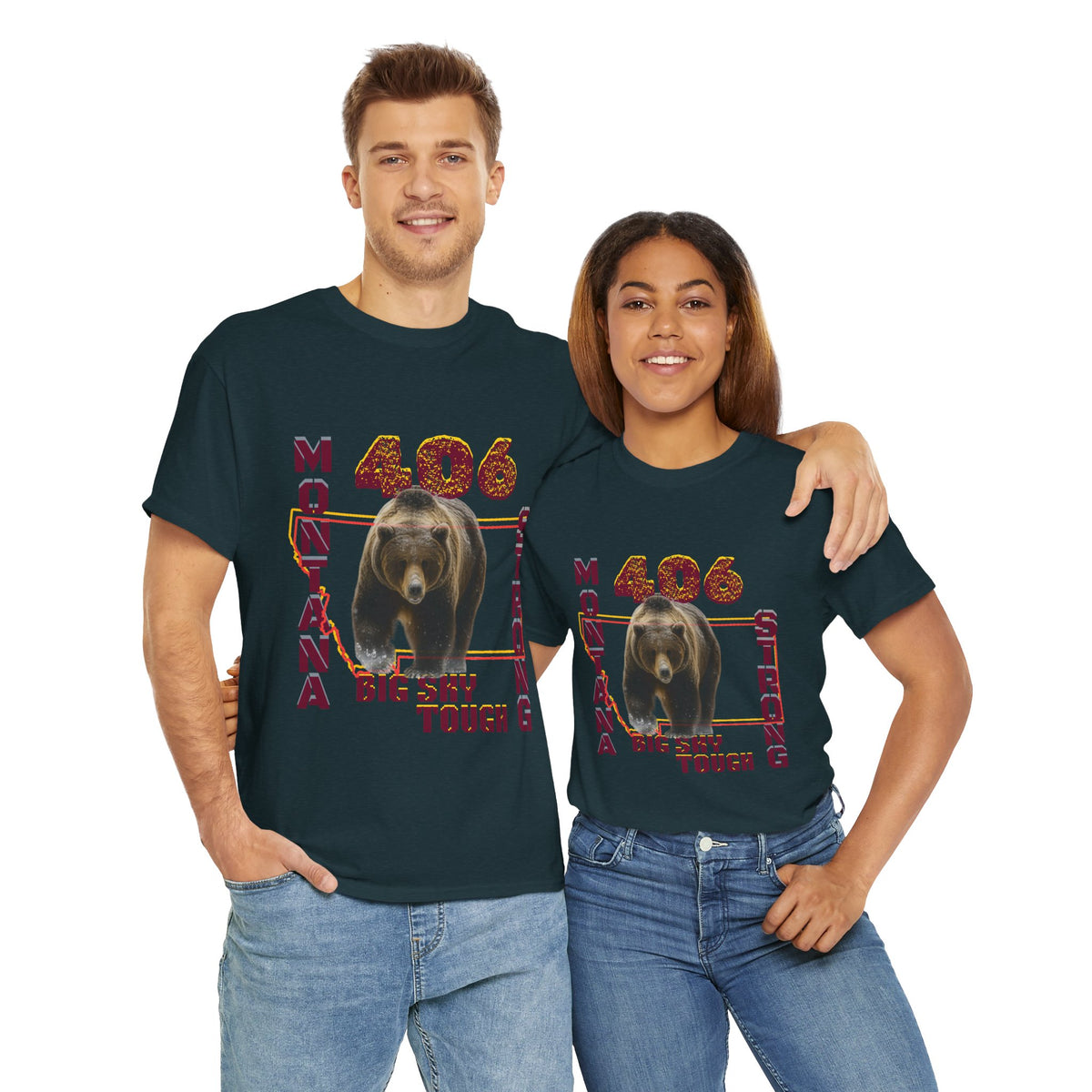 406 Montana Strong, Unisex T-Shirt LS