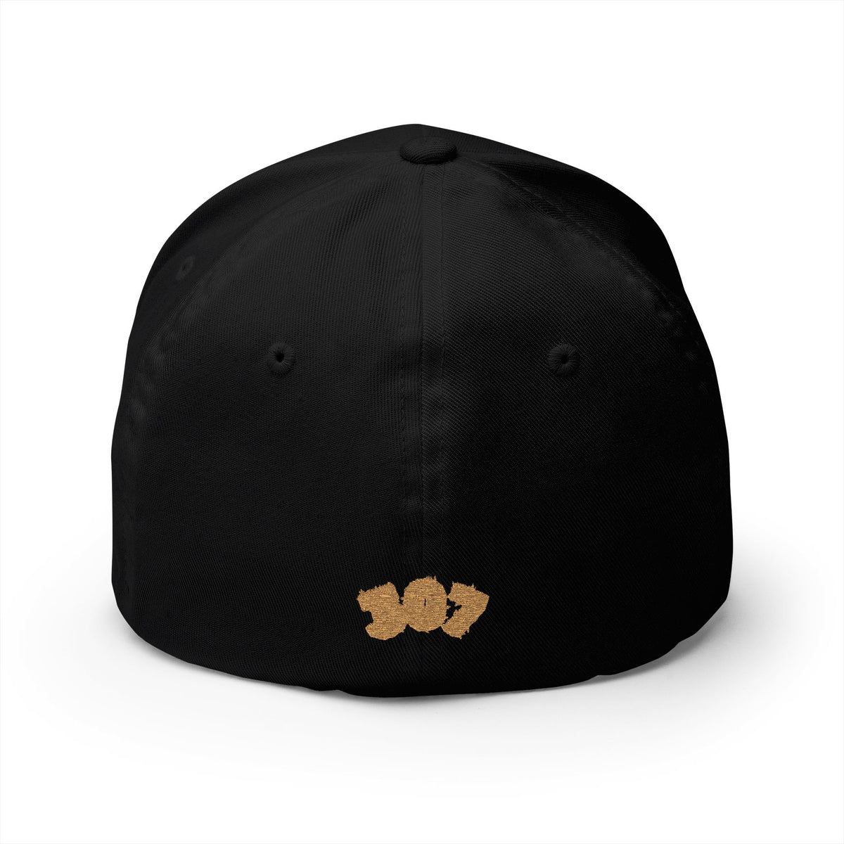 307 Wyoming Bison  - Closed-Back Structured Cap (Embroidery)
