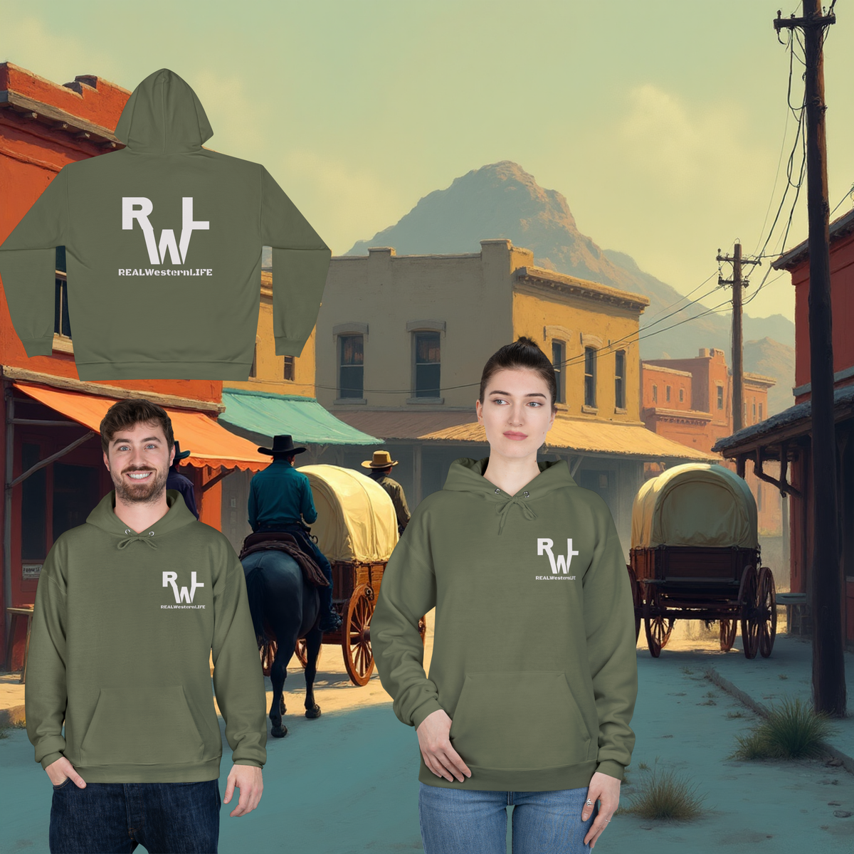 Hooded Sweatshirt - Size XL - 3XL
