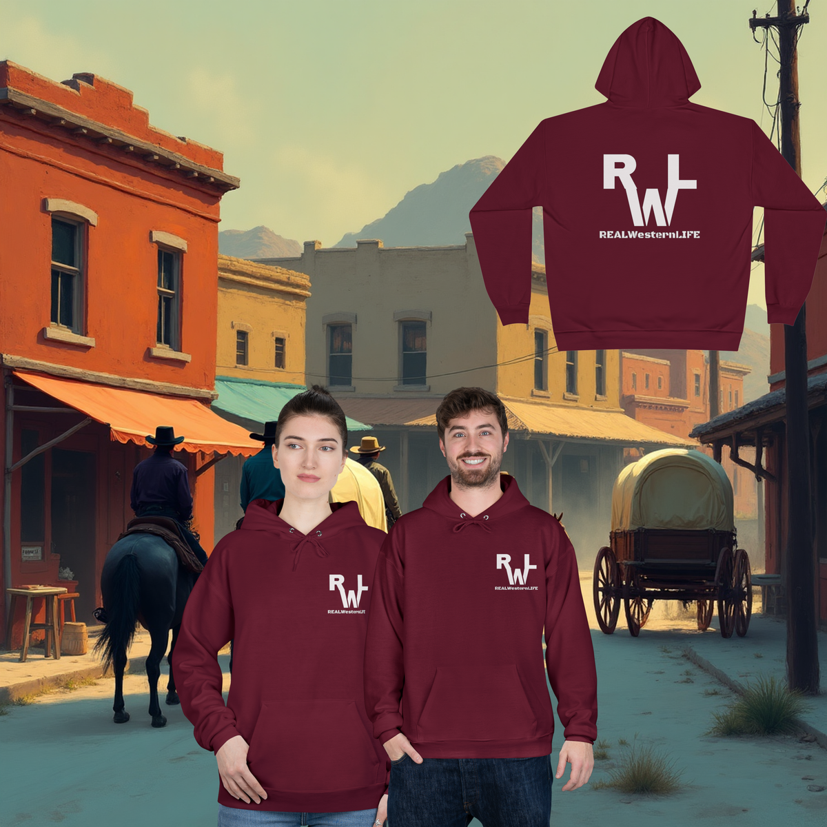 Hooded Sweatshirt - Size XL - 3XL