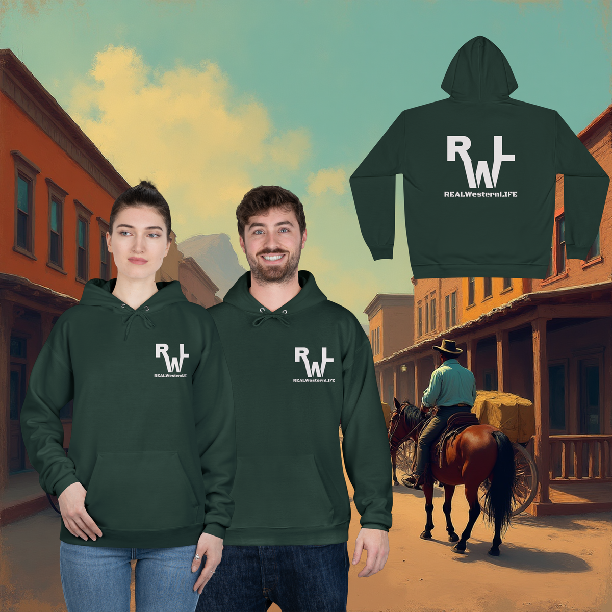 Hooded Sweatshirt - Size XL - 3XL