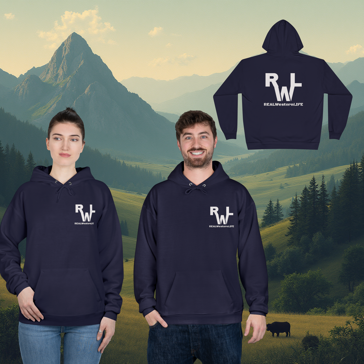 Hooded Sweatshirt - Size XL - 3XL