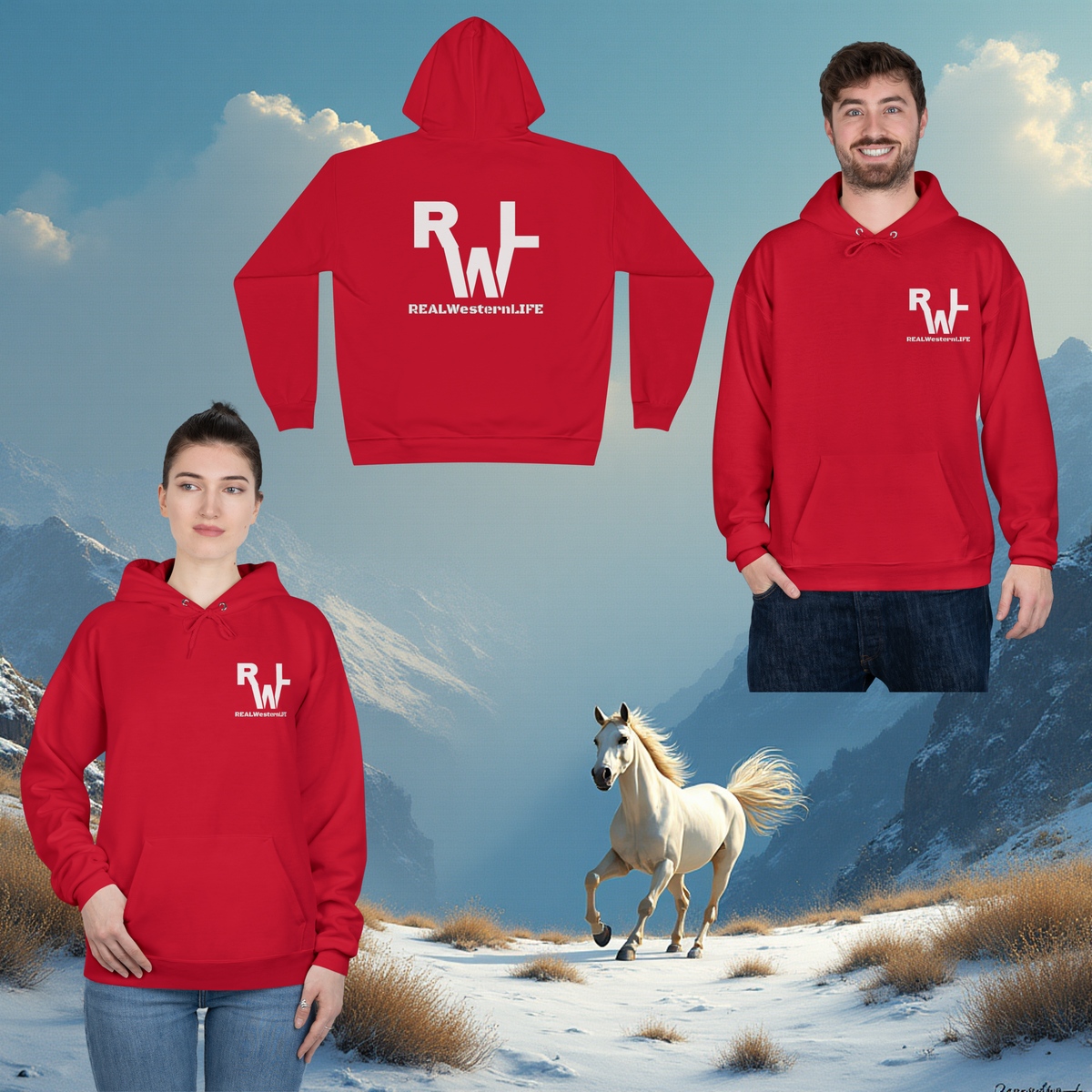 Hooded Sweatshirt - Size XL - 3XL