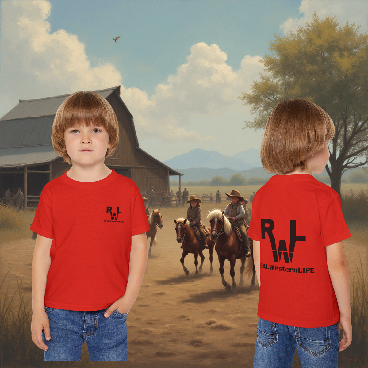 RWL Kids T-Shirt, Customize - Size 2T - 6T