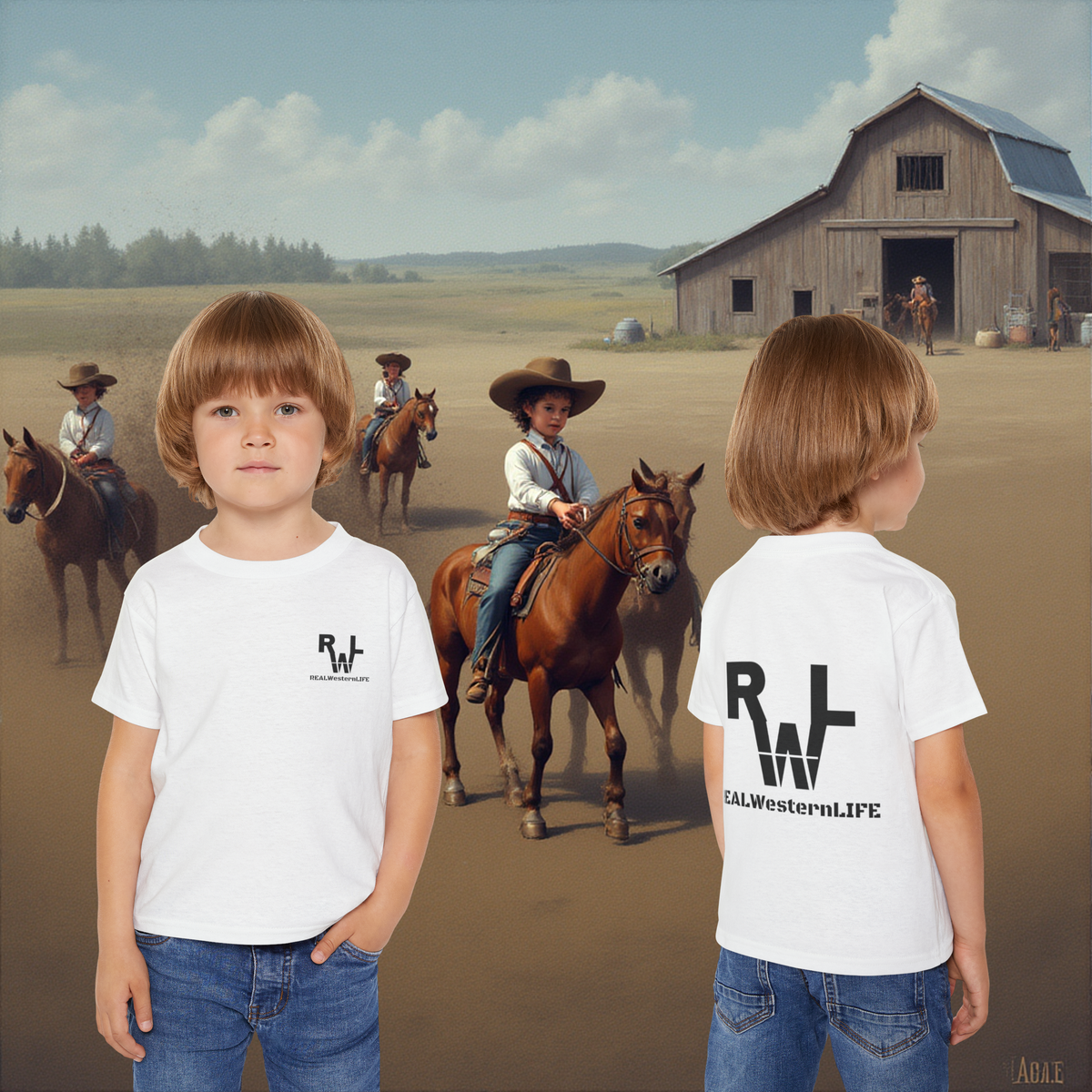 RWL Kids T-Shirt, Customize - Size 2T - 6T