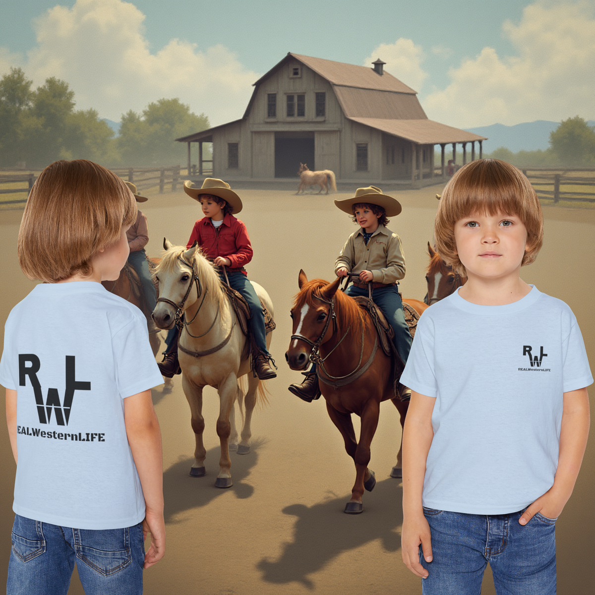 RWL Kids T-Shirt, Customize - Size 2T - 6T