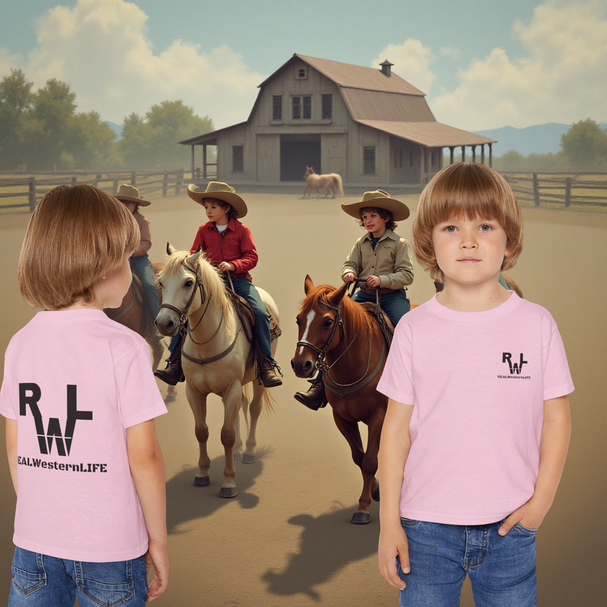 RWL Kids T-Shirt, Customize - Size 2T - 6T