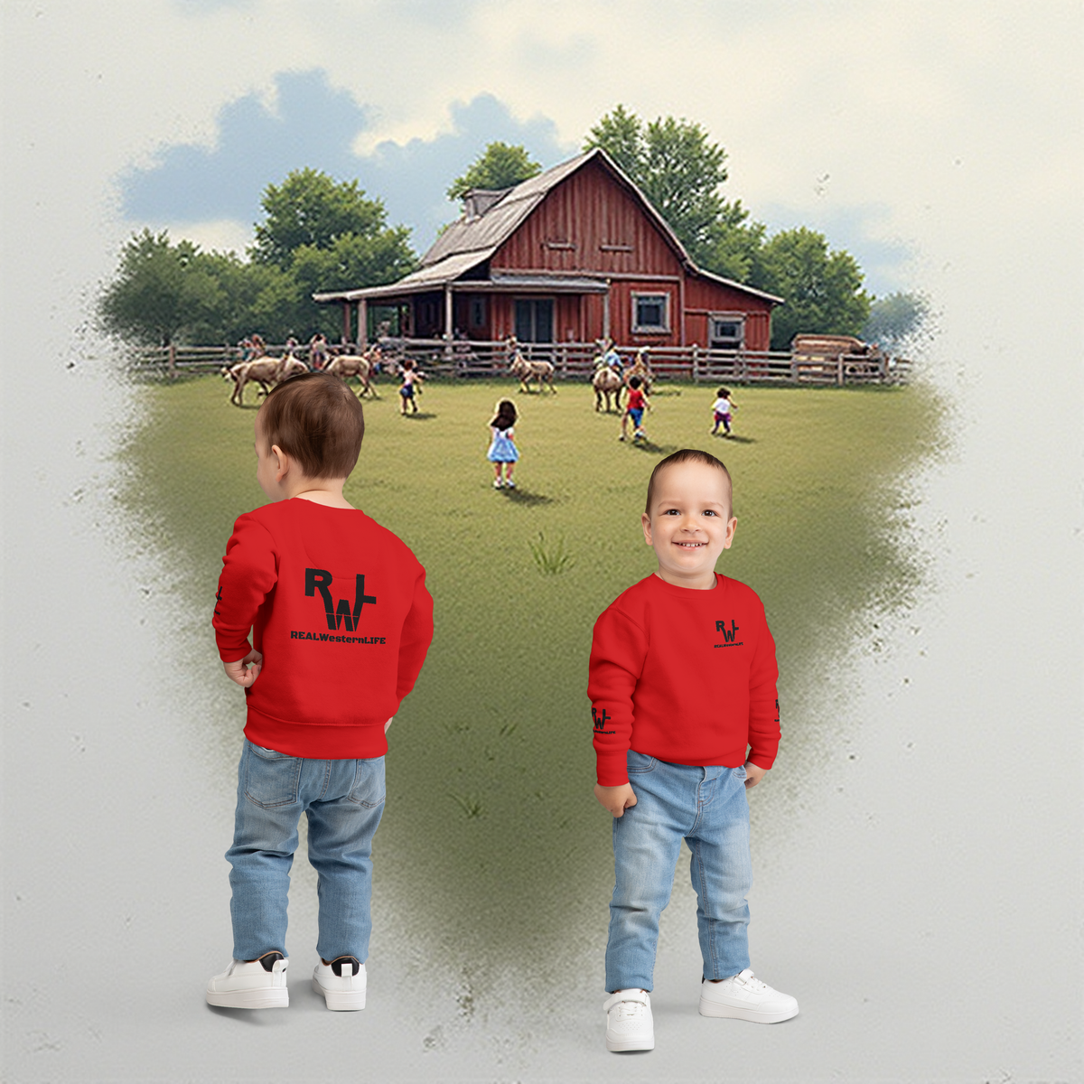 RWL Toddler Sweatshirt  - Black Brand - Size 2T - 7T