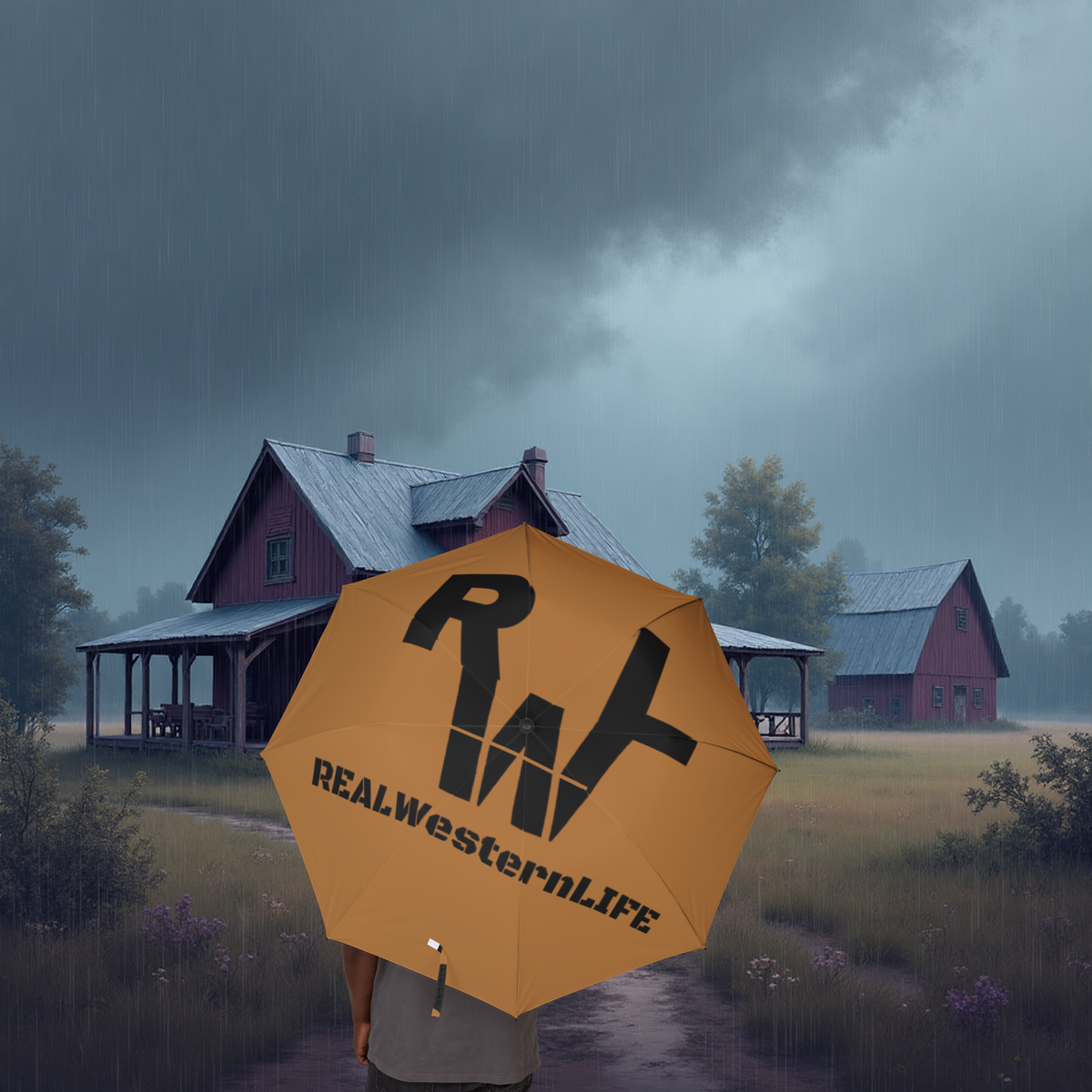 RWL Umbrella - Customize - Black Brand