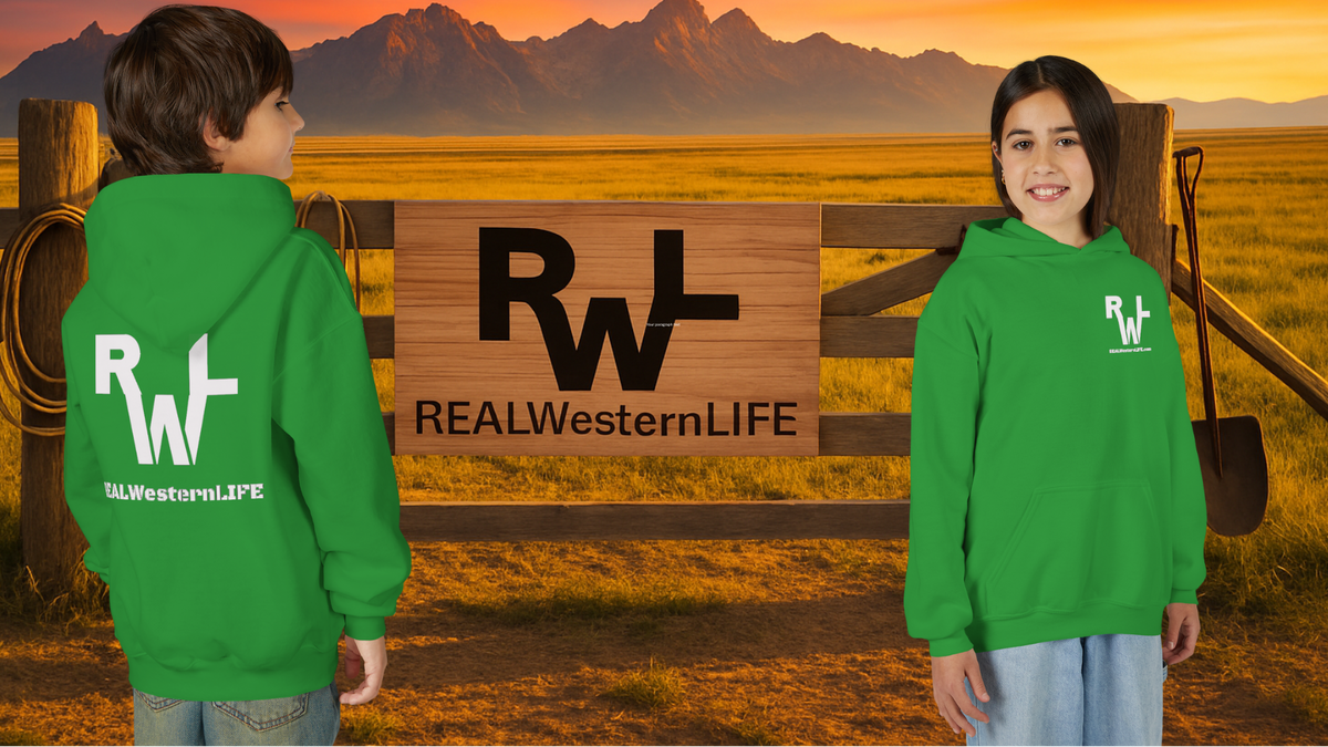 Kids Hooded Sweatshirt - Customize - White Brand - Size S - M