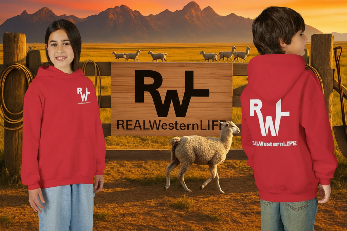 Kids Hooded Sweatshirt - Customize - White Brand - Size S - M
