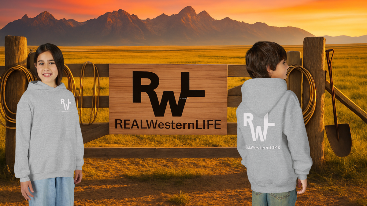 Kids Hooded Sweatshirt - Customize - White Brand - Size S - M