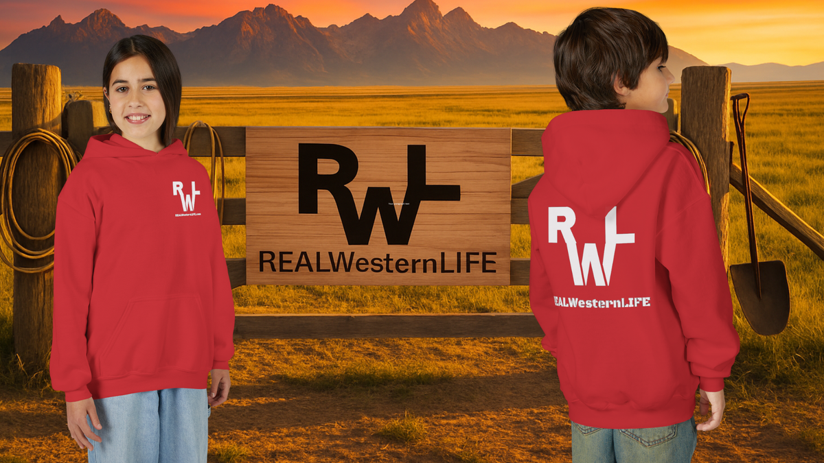 Kids Hooded Sweatshirt - Customize - White Brand - Size L - XL