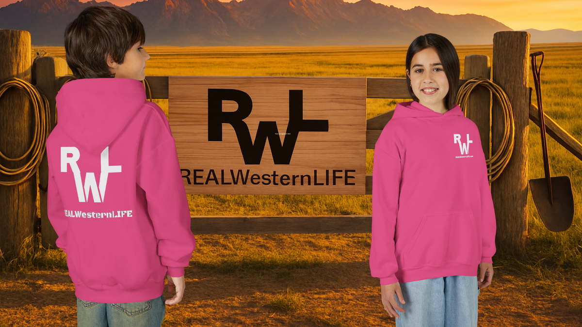 Kids Hooded Sweatshirt - Customize - White Brand - Size L - XL