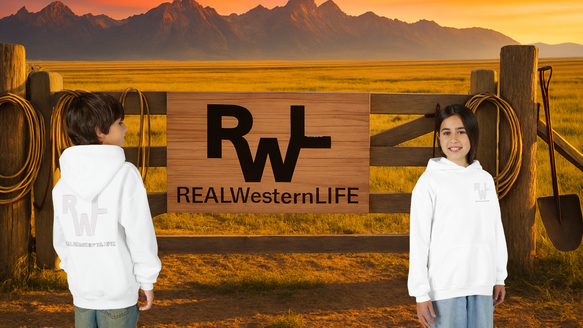 Kids Hooded Sweatshirt - Customize - White Brand - Size L - XL