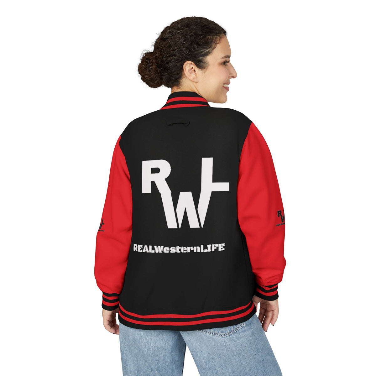 RW Real Western Life Letterman Jacket