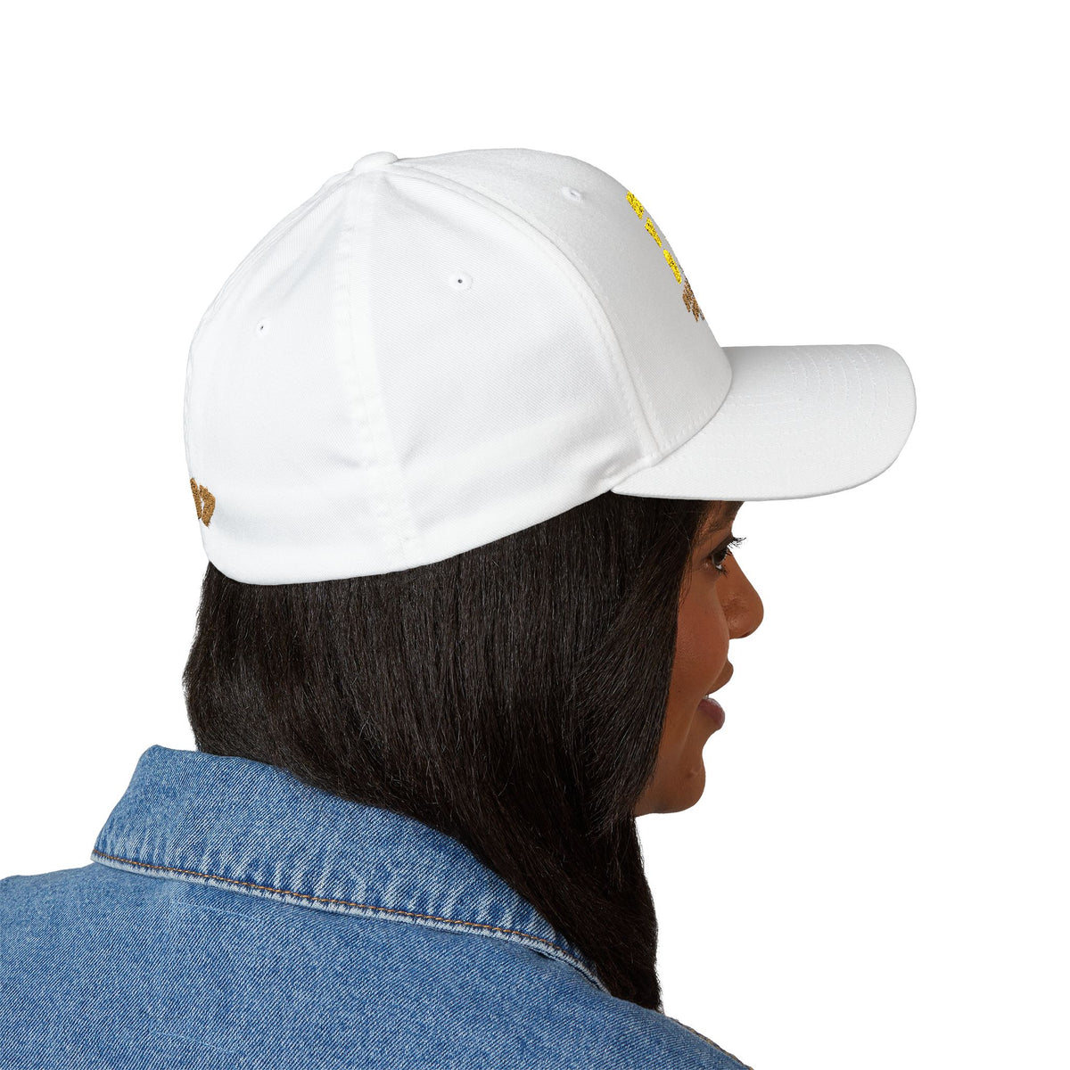 307 Wyoming Bison  - Closed-Back Structured Cap (Embroidery)