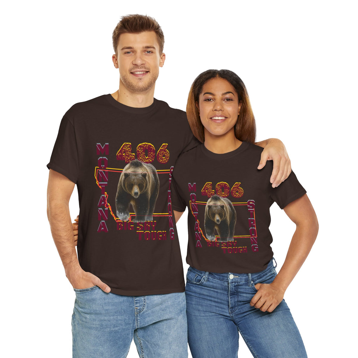 406 Montana Strong, Unisex T-Shirt LS
