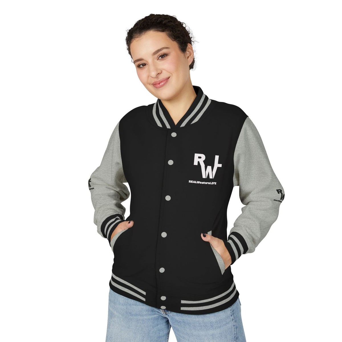 RW Real Western Life Letterman Jacket