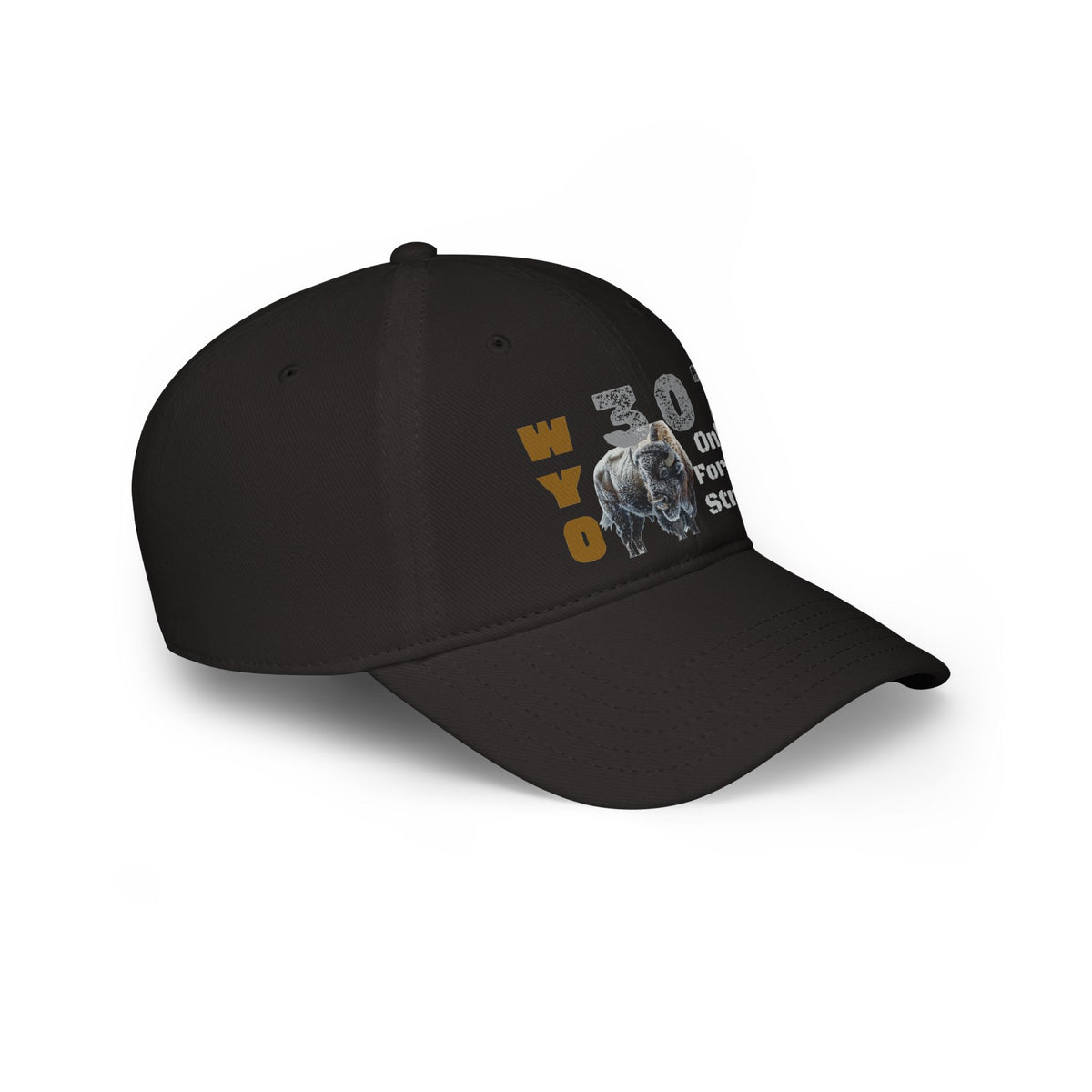 WYO 307 "Only For The Strong" Bison Hat |