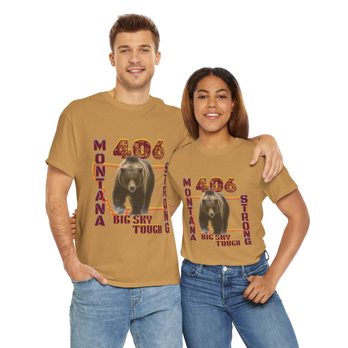 406 Montana Strong, Unisex T-Shirt LS