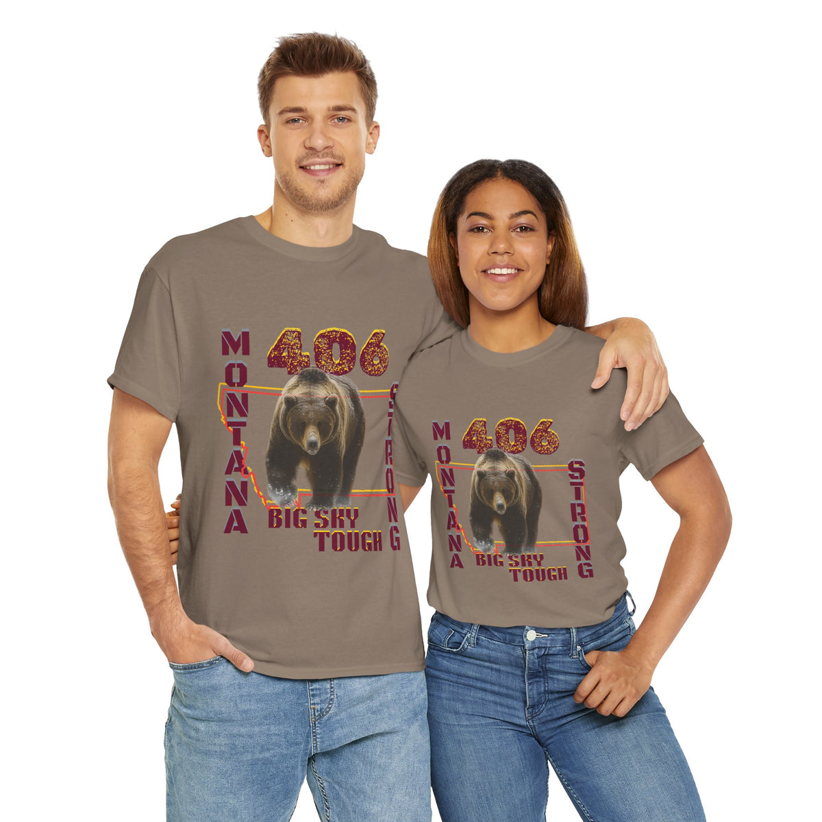 406 Montana Strong, Unisex T-Shirt LS