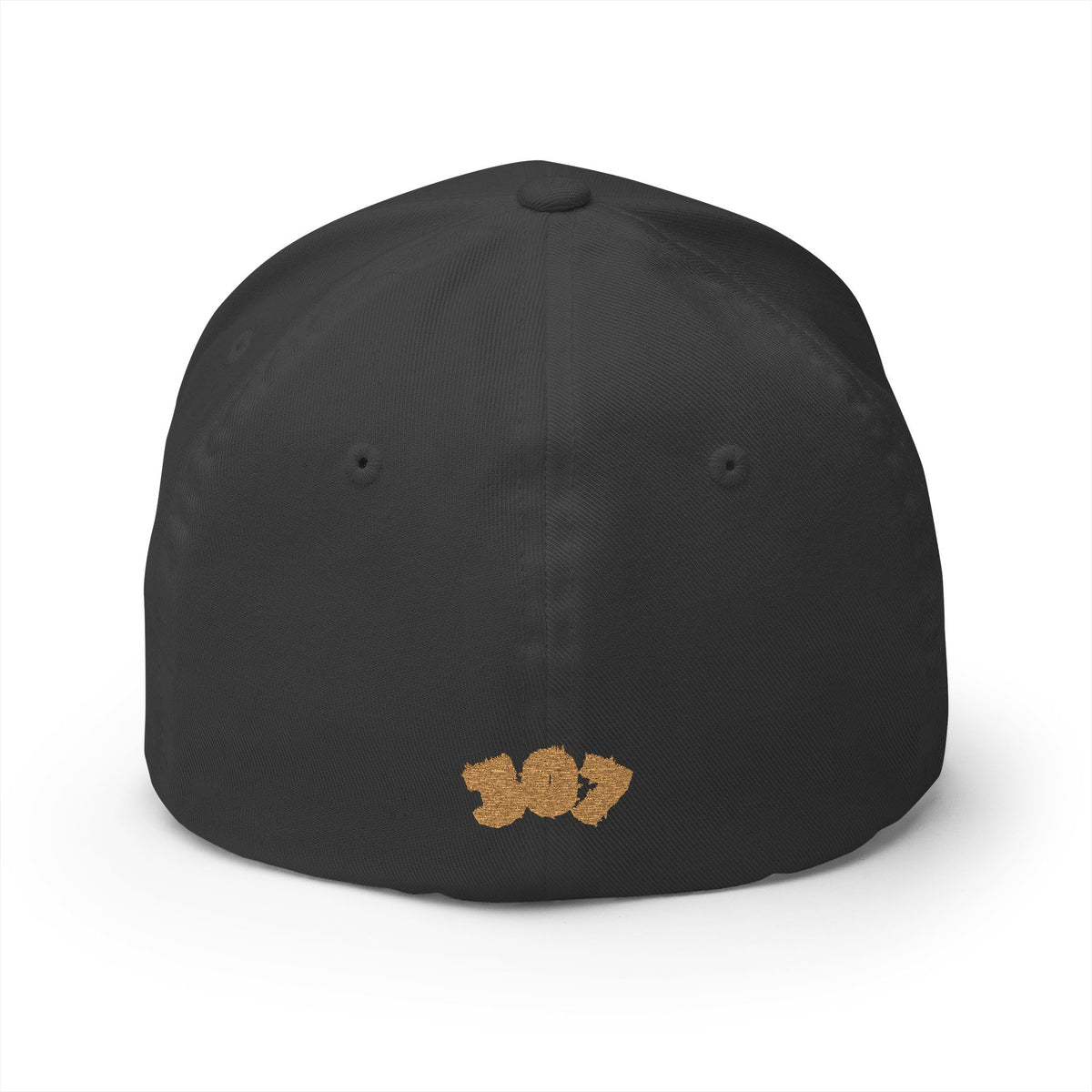 307 Wyoming Bison  - Closed-Back Structured Cap (Embroidery)