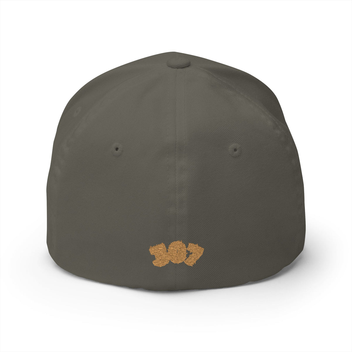 307 Wyoming Bison  - Closed-Back Structured Cap (Embroidery)