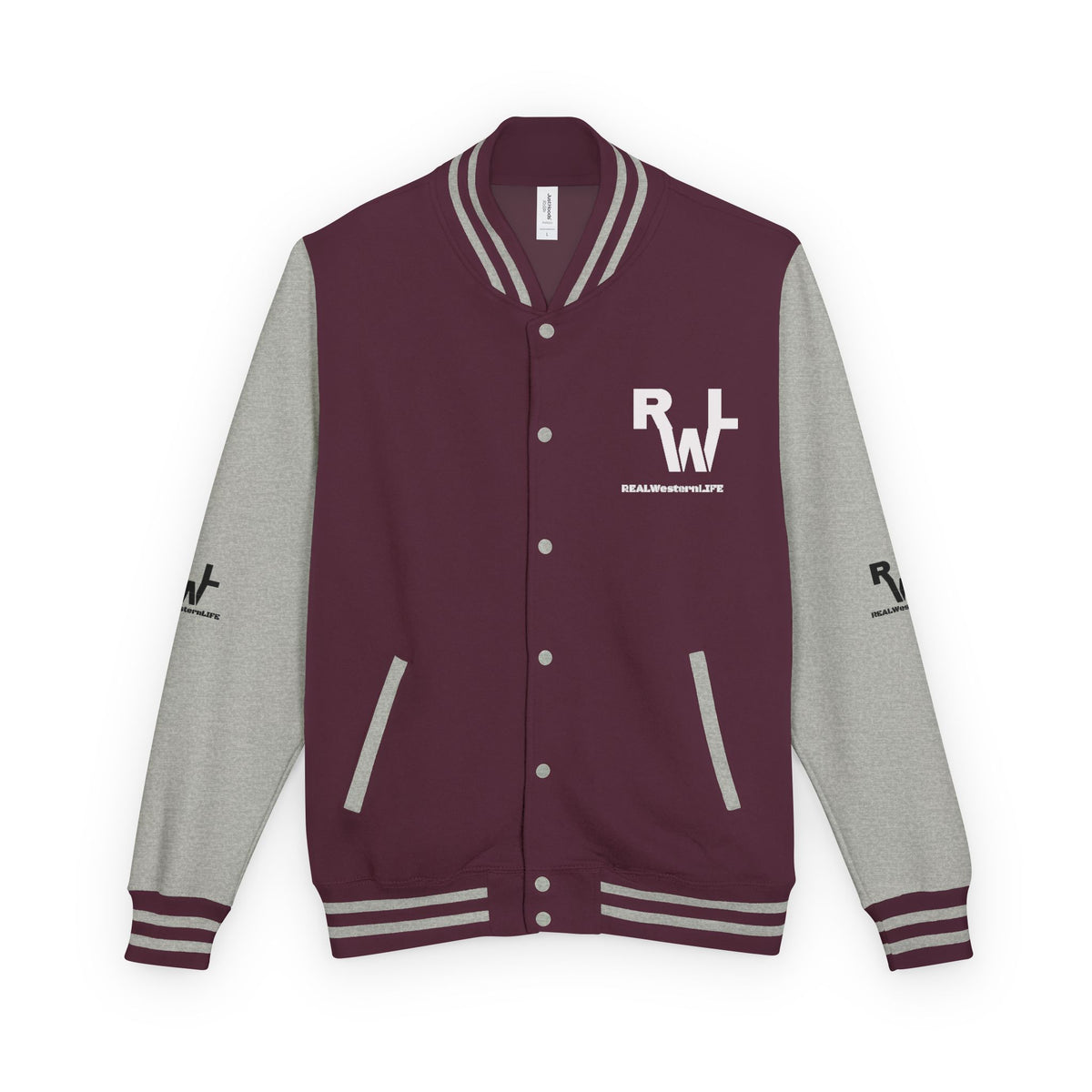 RW Real Western Life Letterman Jacket