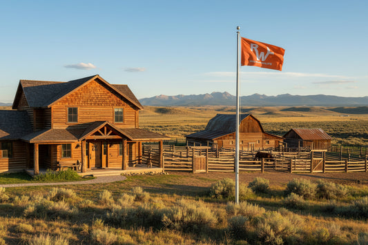 Real Western Life - Double Sided Flag - Customize