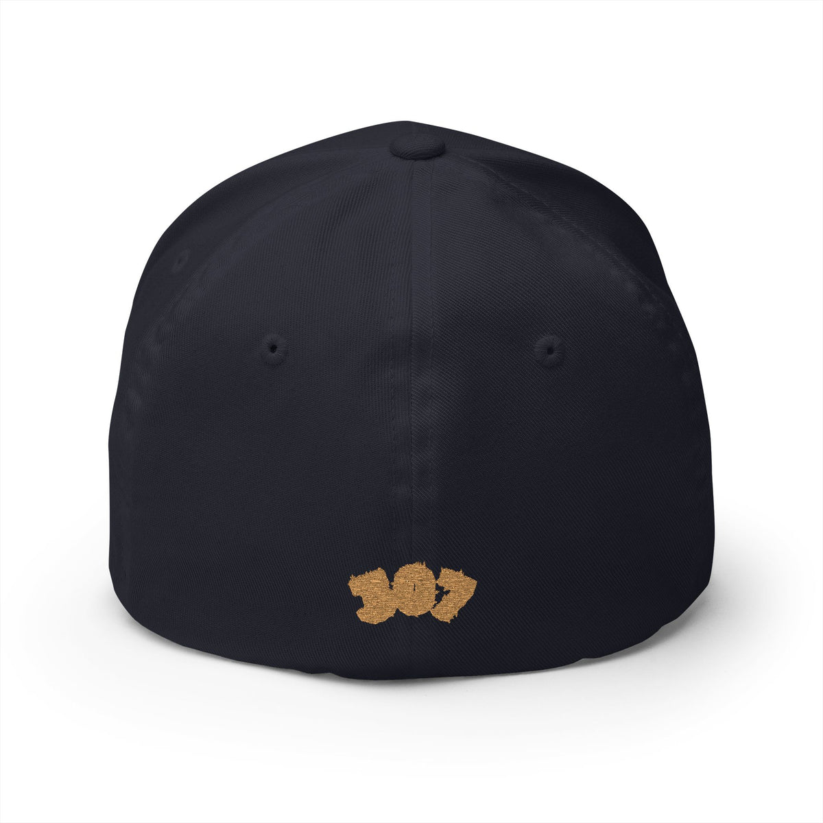 307 Wyoming Bison  - Closed-Back Structured Cap (Embroidery)