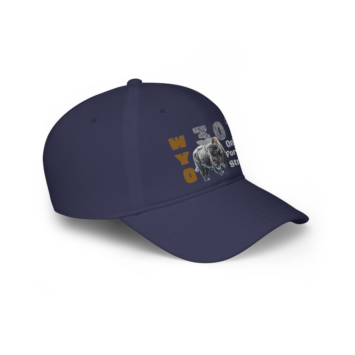 WYO 307 "Only For The Strong" Bison Hat |