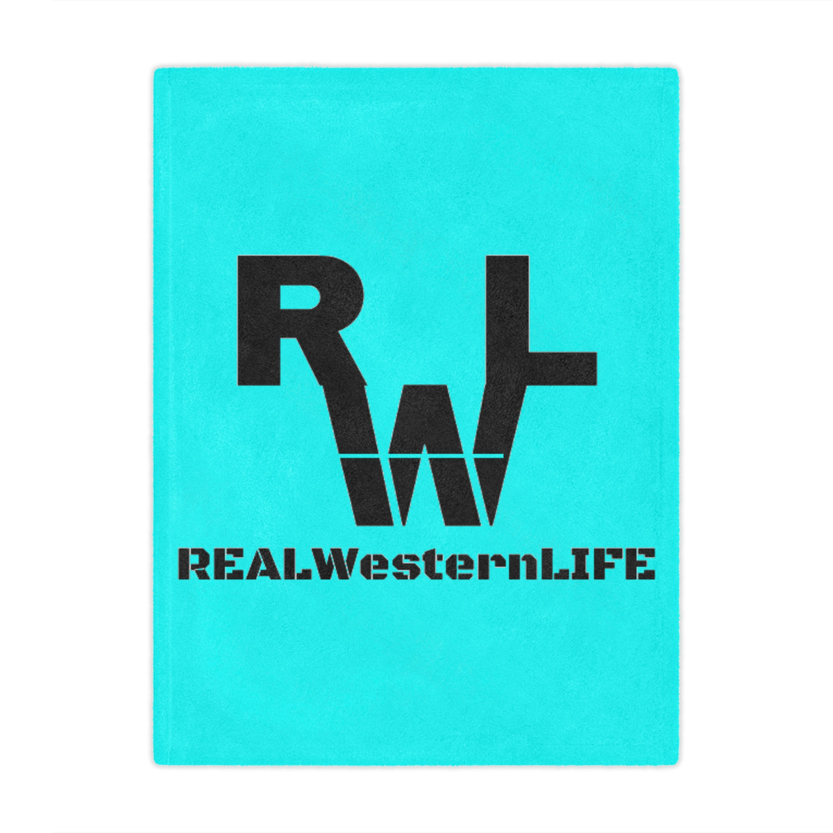 REAL.WesternLIFE Western Ranch Minky Blanket