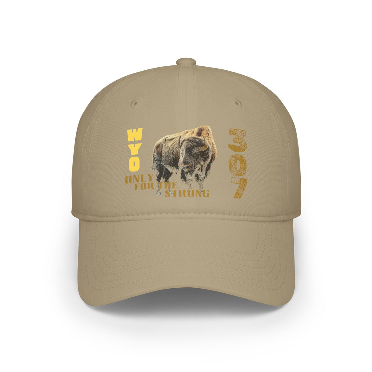 WYO 307 "Only For The Strong" Bison Hat |